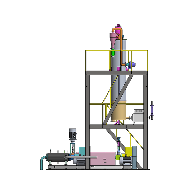 Smelt direkte spinning masterbatch tilføjelse af udstyr