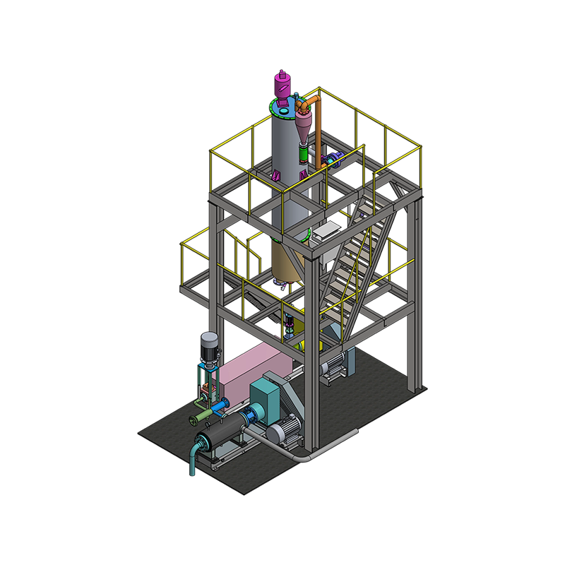 Smelt direkte spinning masterbatch tilføjelse af udstyr